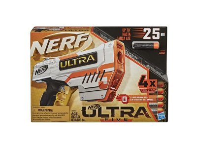 Игрушка Nerf Пистолет Ultra Five, 4 снаряда 1-00431407_3