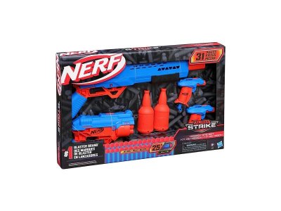 Набор игровой Nerf - Alpha Strike Mission Ops Set, 2 пистолета, 1 бластер и 1 винтовка, 25 снарядов, 1-00431412_3