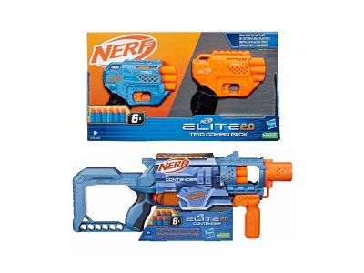 Игрушка Nerf Elite 2.0 Trio Combo Pack or Contender, 6 снарядов 1-00431415_2