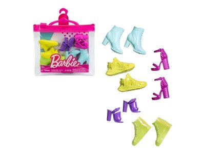 Одежда для куклы Barbie Basic Модная обувь 5 пар для куклы высотой 22 см 1-00431416_2