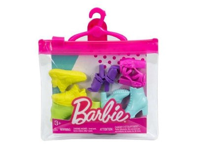 Одежда для куклы Barbie Basic Модная обувь 5 пар для куклы высотой 22 см 1-00431416_3