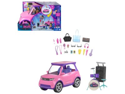 Набор игровой Barbie Big City Big Dreams: Машина для концертов, с 24 аксессуарами, для кукол высотой 1-00431419_2