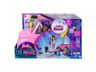 Набор игровой Barbie Big City Big Dreams: Машина для концертов, с 24 аксессуарами, для кукол высотой 1-00431419_3