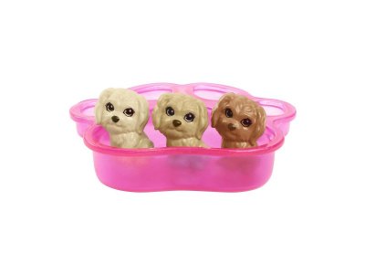 Кукла Barbie Newborn Pups и новорожденные щенки, с аксессуарами для ухода за собаками, фигуркой соба 1-00431430_7