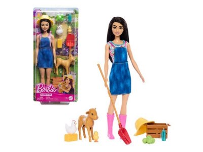 Кукла Barbie You Can Be Anything Фермер Барби, коллекция Профессии, с аксессуарами фермера и 3 фигур 1-00431440_2