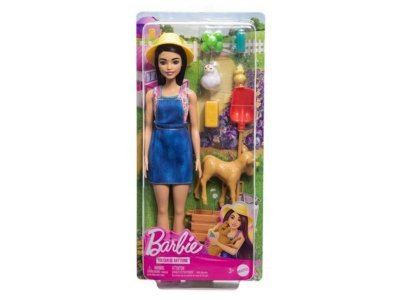 Кукла Barbie You Can Be Anything Фермер Барби, коллекция Профессии, с аксессуарами фермера и 3 фигур 1-00431440_3