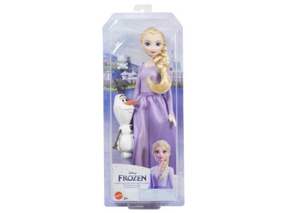 Набор игровой Mattel Disney Frozen Эльза и Олаф (кукла 30 см, с фигурками снеговика и медвежонка) 1-00431442_3