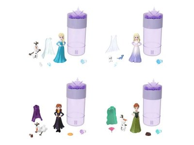 Кукла Mattel Disney Frozen Холодное Сердце, с модными аксессуарами и фигуркой питомца, 8,89 см 1-00431445_3