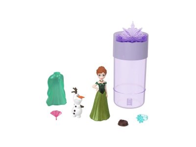 Кукла Mattel Disney Frozen Холодное Сердце, с модными аксессуарами и фигуркой питомца, 8,89 см 1-00431445_4