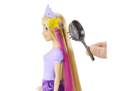 Кукла Mattel Disney Princess Сказочные волосы Рапунцель, с аксессуарами, две дополнительные пряди во 1-00431450_7