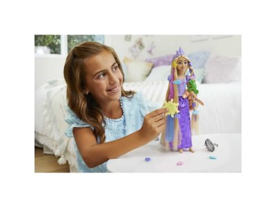 Кукла Mattel Disney Princess Сказочные волосы Рапунцель, с аксессуарами, две дополнительные пряди во 1-00431450_9