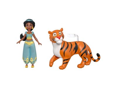 Набор игровой Mattel Disney Princess Принцесса Жасмин и тигр Раджа (1 кукла 9 см, с аксессуарами и ф 1-00431453_4