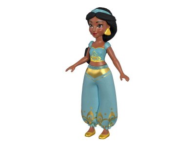 Набор игровой Mattel Disney Princess Принцесса Жасмин и тигр Раджа (1 кукла 9 см, с аксессуарами и ф 1-00431453_5