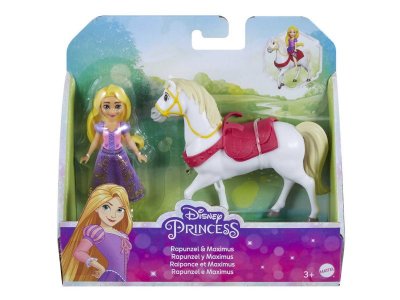 Набор игровой Mattel Disney Princess Принцесса Рапунцель и конь Максимус (кукла 9,5 см, с аксесс.) 1-00431454_3