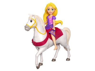 Набор игровой Mattel Disney Princess Принцесса Рапунцель и конь Максимус (кукла 9,5 см, с аксесс.) 1-00431454_1