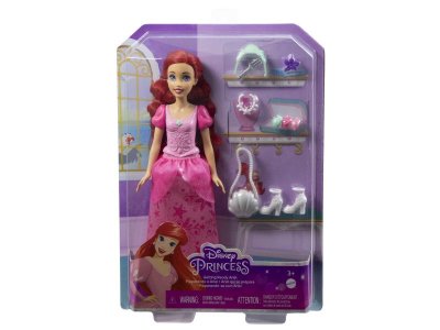 Кукла Mattel Disney Princess Принцесса Ариэль с 9 аксессуарами, 29 см 1-00431455_3