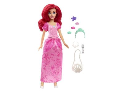 Кукла Mattel Disney Princess Принцесса Ариэль с 9 аксессуарами, 29 см 1-00431455_1