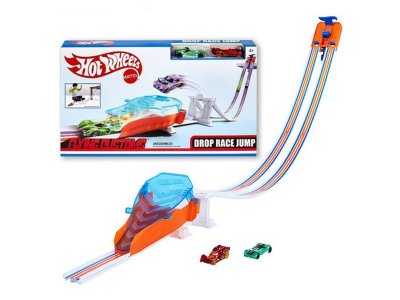 Автотрек Hot Wheels City Гонка с прыжками, с 2 машинками, 1:64 1-00431467_2