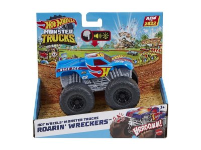 Игрушка Hot Wheels Monster Trucks Машинка Монстр Трак, свет/звук, 1:43 1-00431471_4