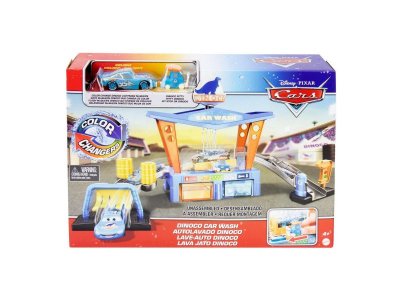 Автотрек Mattel Cars Автомойка Диноко, коллекция Тачки, с 2 машинками, 1:55 1-00431474_3