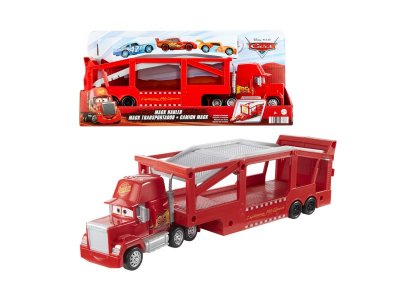 Игрушка Mattel Машинка Cars Автовоз, с раскладным треком и хранилищем для 12 машинок, 1:55 1-00431475_2