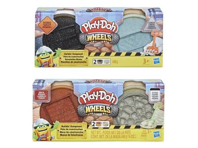 Пластилин Play-Doh Wheels 2 баночки по 224 г 1-00431479_1