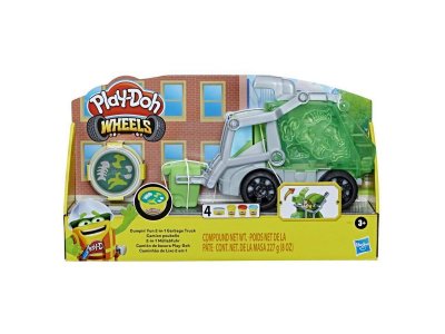 Набор для лепки Play-Doh Wheels Весёлый мусоровоз 2-в-1 1-00431481_3