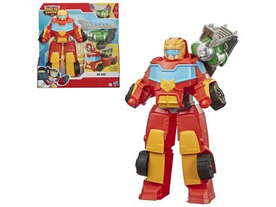 Робот-трансформер Transformers Rescue Bots Academy Hot Shot свет/звук 36 см 1-00431485_2