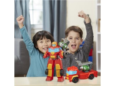 Робот-трансформер Transformers Rescue Bots Academy Hot Shot свет/звук 36 см 1-00431485_8