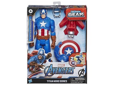 Фигурка Hasbro Marvel Мстители: Капитан Америка с аксессуарами, 30,48 см 1-00431495_3