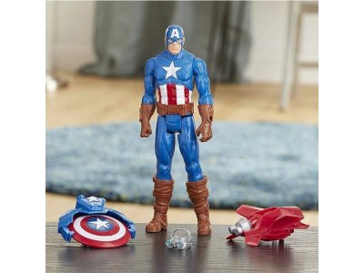 Фигурка Hasbro Marvel Мстители: Капитан Америка с аксессуарами, 30,48 см 1-00431495_6