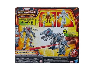 Набор игровой Hasbro Marvel Робот-Альтрон, 2 фигурки: Альтрон и Механический динозавр Альтрона T-R3X 1-00431500_4