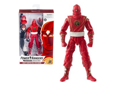 Фигурка Hasbro Power Rangers Могучие Рейнджеры: Ниндзя Красный Рейнджер с аксессуарами, 15,24 см 1-00431509_2