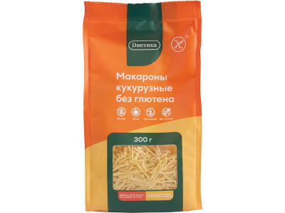 Макаронные изделия Диетика, Вермишель кукурузная 300 г 1-00187091_2