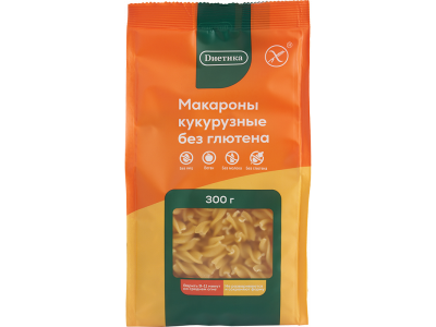 Макаронные изделия Диетика, Спираль кукурузная 300 г 1-00187096_3