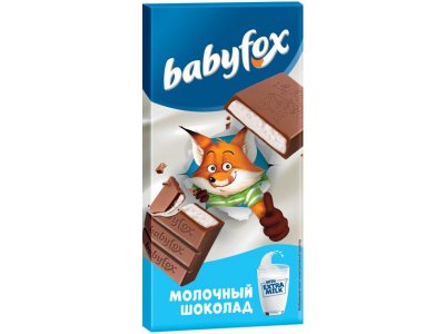 Шоколад Babyfox плитка тонкая 90 г 1-00432727_1