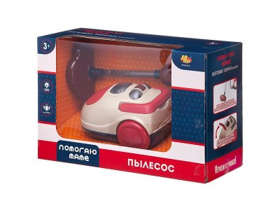 Игрушка Abtoys Помогаю Маме Пылесос на батарейках 1-00432966_4