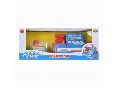 Набор игровой Abtoys Помогаю Маме Касса с аксессуарами, звук/свет 1-00432979_5