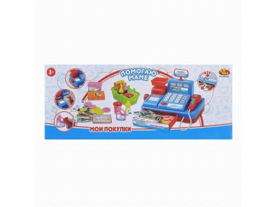 Набор игровой Abtoys Помогаю Маме Касса с аксессуарами, звук/свет 1-00432979_6