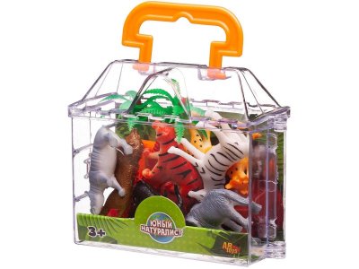 Фигурка Abtoys Юный натуралист Дикие животные 8 шт. 1-00432994_4