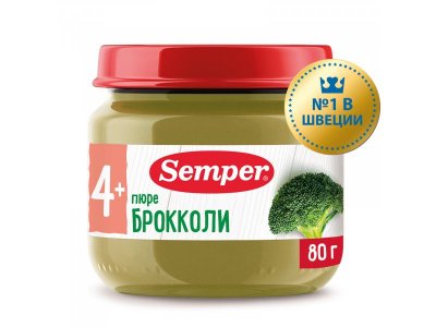 Пюре Semper Брокколи 80 г 1-00261752_2