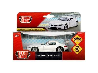 Машина Технопарк BMW z-4 gt3 двери открываются, инерционный, 11,3 см 1-00433076_1