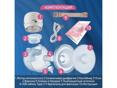 Молокоотсос электрический Roxy-Kids для бюстгальтера 1-00433116_8