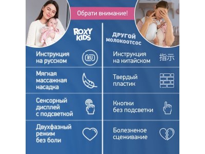 Молокоотсос электрический Roxy-Kids для бюстгальтера 1-00433116_12