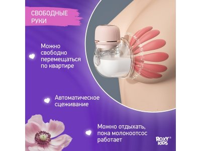 Молокоотсос электрический Roxy-Kids для бюстгальтера 1-00433117_2