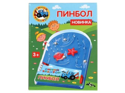 Игра настольная Играем вместе Пинбол Синий Трактор 1-00433162_1