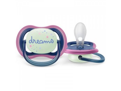 Пустышка Philips Avent ultra air night силиконовая светящаяся с футляром, 6-18 мес, 2 шт. 1-00433305_4