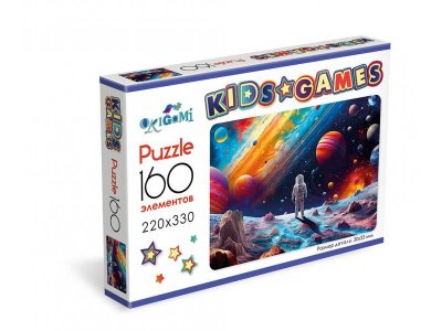 Пазл Origami Kids Games Космонавт 160 элементов 1-00433536_1