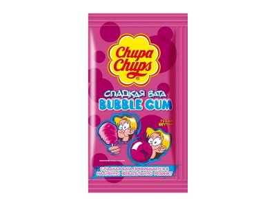 Сладкая вата Chupa Chups, Bubble Gum 11 г 1-00199038_1