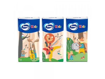 Носовые платки Zewa Kids, 10*10 шт. 1-00433551_2